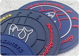 Rubber logo