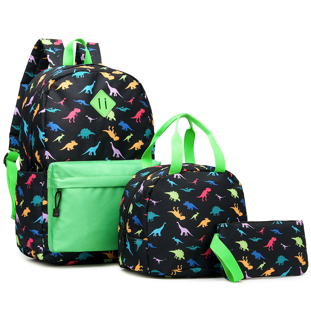 Kids Backpacks Set With Lunch Bag Pouch Bag Lightweight Water Resistant Preschool Backpack for Boys Girls Kids School Bag Set