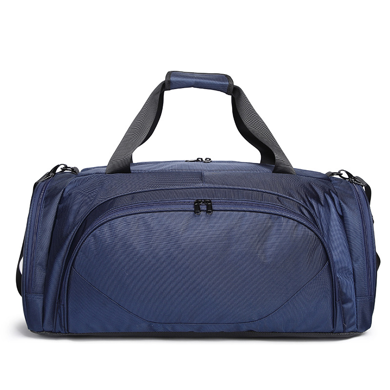 Outdoor Custom Sport Gym Bag Unisex Waterproof Nylon Duffel Zippered Printed Design Logo Fashion Travel Backpack