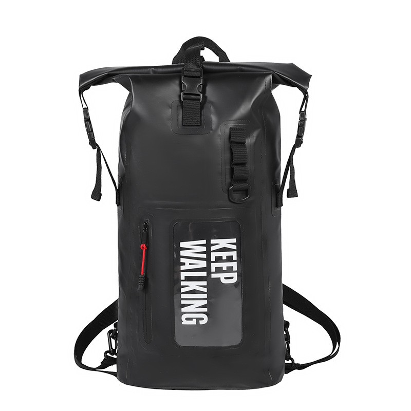 New Dry Wet Separation Waterproof Sports Backpack Large Capacity Camping Upstream Bag Swimming Drifting Waterproof Rucksack
