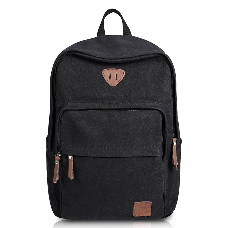 Simple Canvas Backpack Cotton Promotional Sports Rucksack
