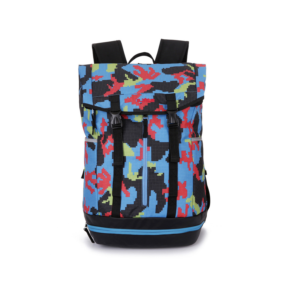 Trend Casual Travel Backpack Custom Large Capacity Portable Waterproof Sport School Student School Bag