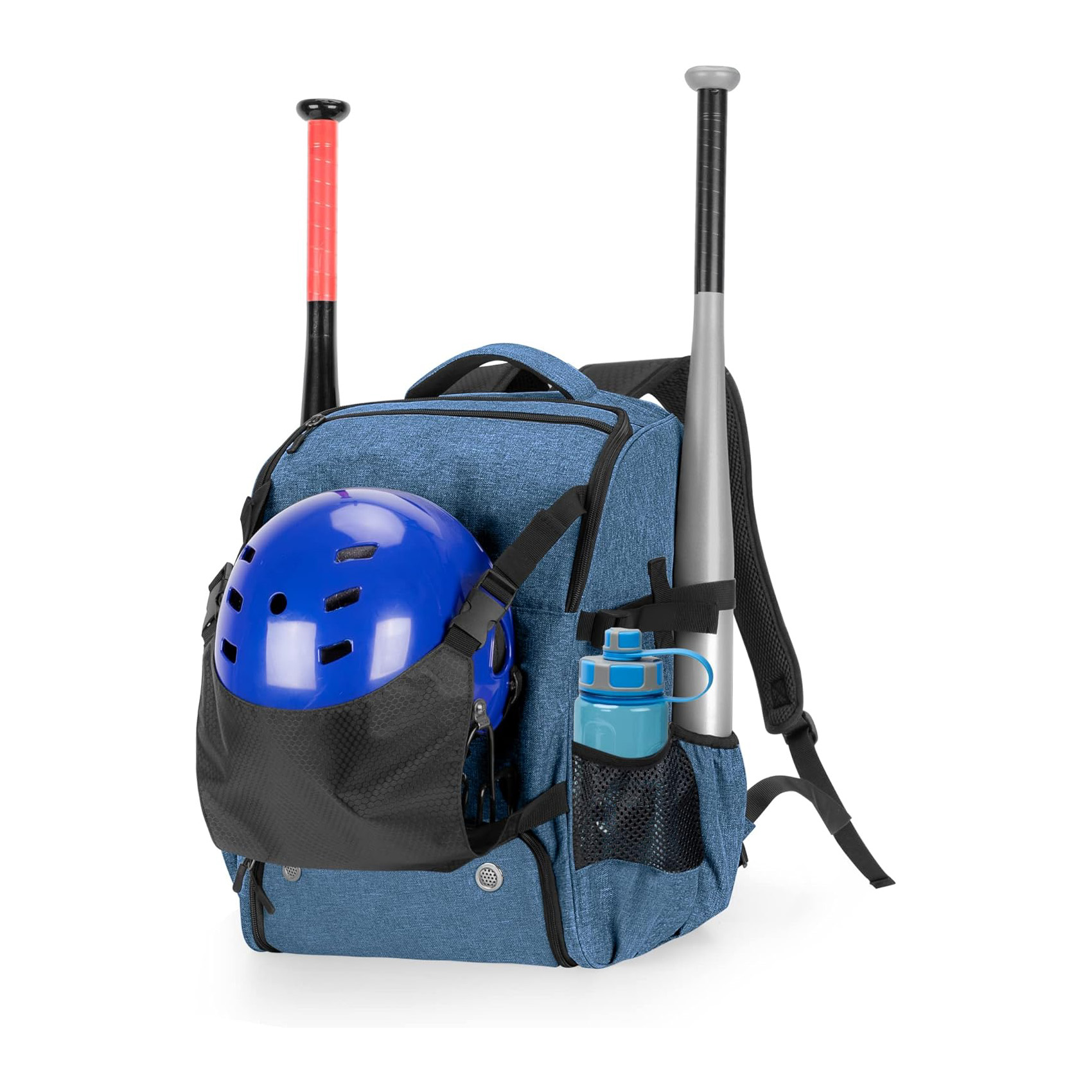 Factory Custom Youth Outdoor Sport Backpack Equipment Bag Large Capacity Softball Baseball Backpack with Shoes Compartment