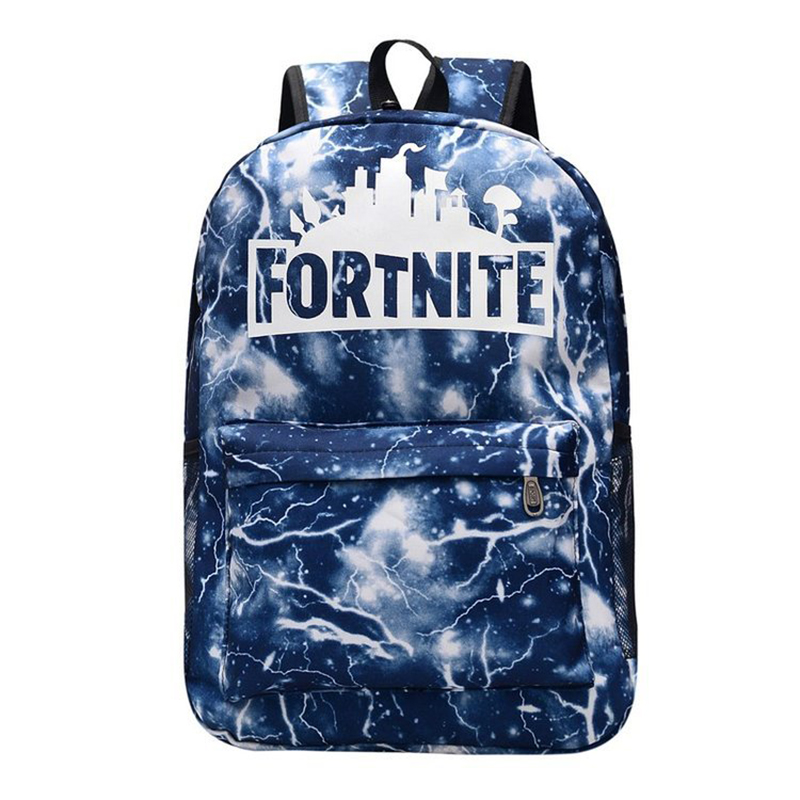 Lightweight Student Backpack Customized Cartoon Sublimated Printing Unisex Rucksack