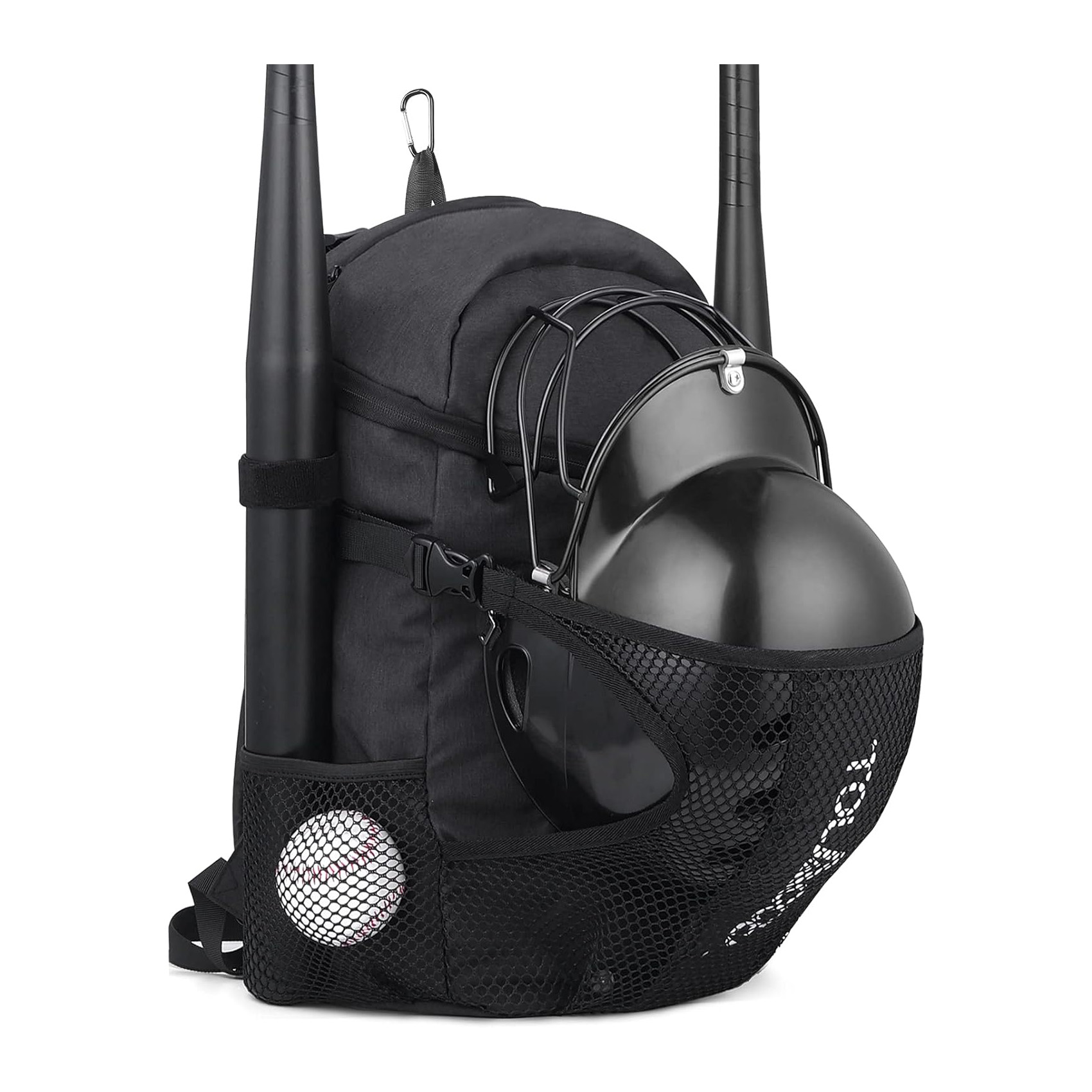 Youth Team Sports Training Equipment Baseball Softball Bag Sports Baseball Bat Carrier Bag Backpack With Shoe Compartment