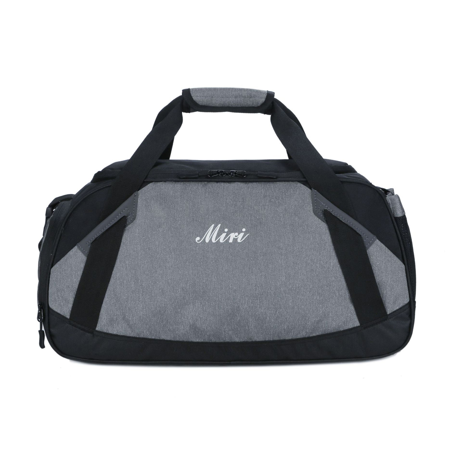 Gym Sports Duffel Backpack for Man & Women Custom Logo Printed Duffel Sports Bag With Shoe Compartment Fitness Gym Exercise Zipper