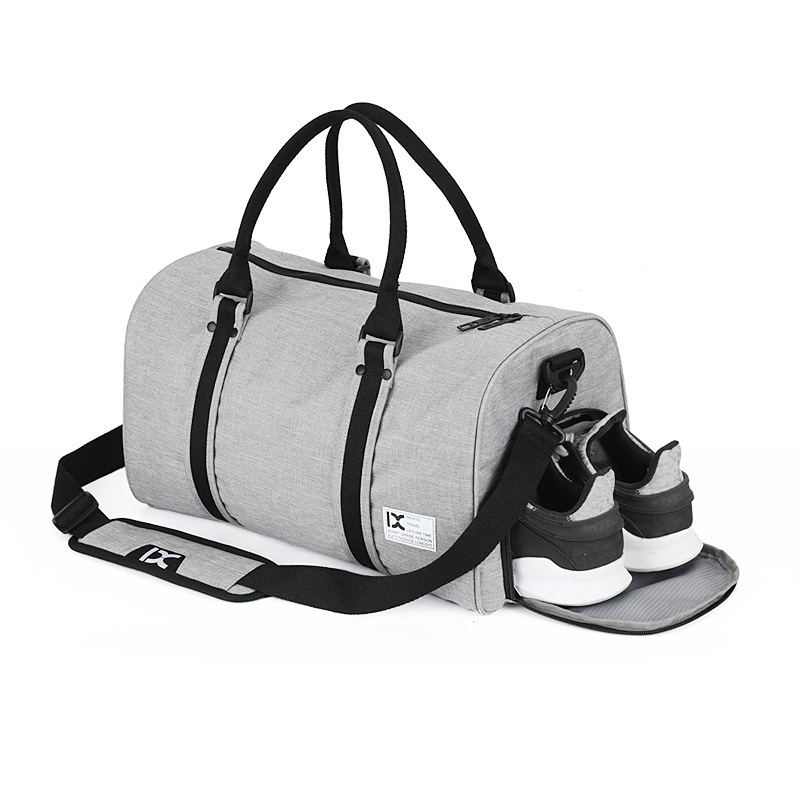 New Custom Gym Travel Large Capacity Nylon Waterproof Retro Weekend Luggage Bag Sports Bag Men's Travel Bag