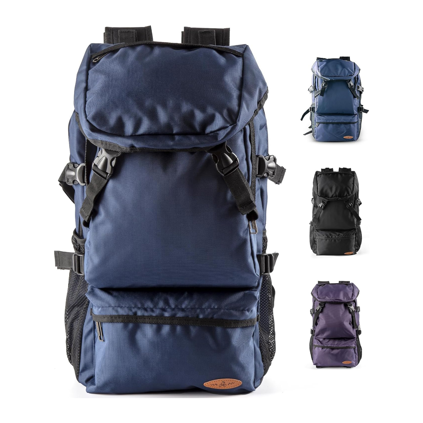 Custom Large Capacity Travel Waterproof Rucksack Casual Sports Men Mountaineering Hiking Backpack