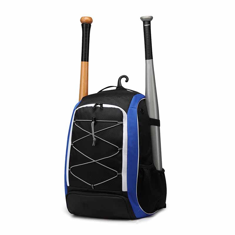 Custom Logo Outdoor Sport Baseball Bat Bag Backpack Baseball Equipment Storage Backpack with Shoe Compartment