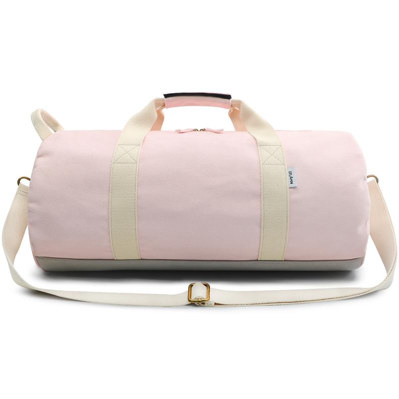 Waterproof Travel Ladies Weekender Canvas Duffle Bag Eco Friendly Women Sports Duffel Bag