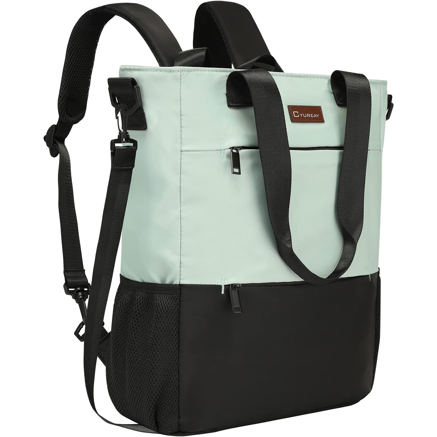 Convertible Backpack Tote Women Laptop Daypack Water Resistant Casual Bag