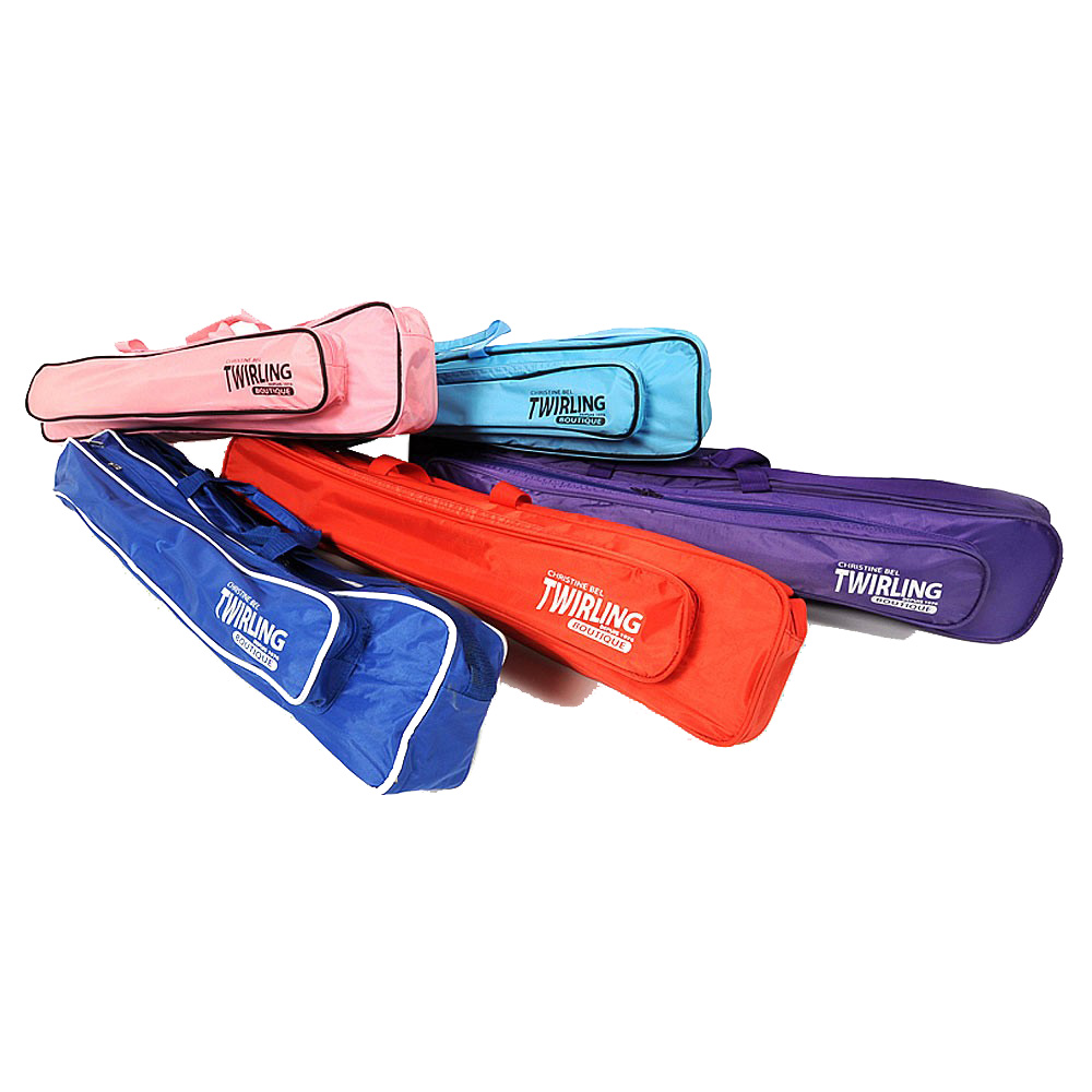 Equipment Carry Bag For Dance Twirling Baton Bag Case with Shoulder Strap Sparkle Case