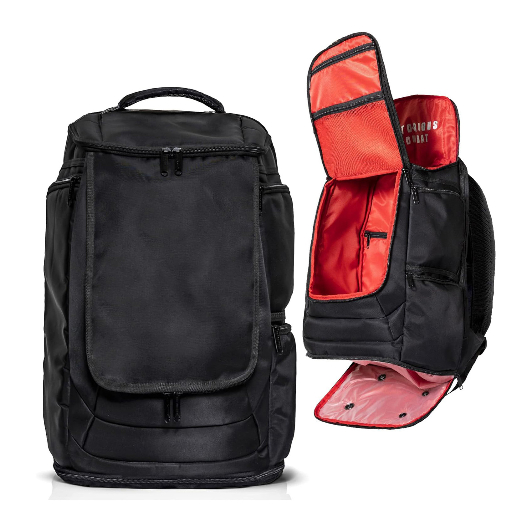 High Quality Combat BJJ Jiu Jitsu Backpack Best Selling Custom Lightweight Martial Art Daypack With Wet Compartment