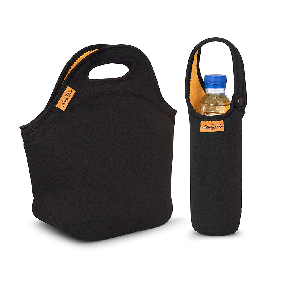 Custom Promotion Tote Neoprene Lunch Carry Bag Insulated Cooler Bags for Kids With Printed Logo Picnic