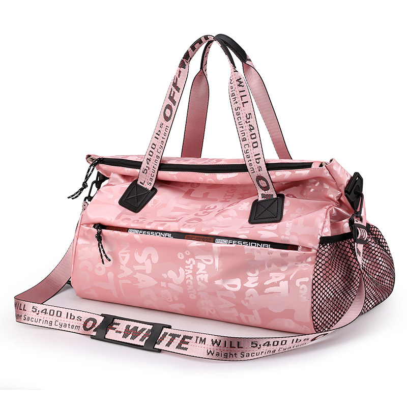 Fitness Dry Wet Separation Handbag High-capacity Walk Shoes Gym Yoga Sports Custom Leisure Travel Sports Bag