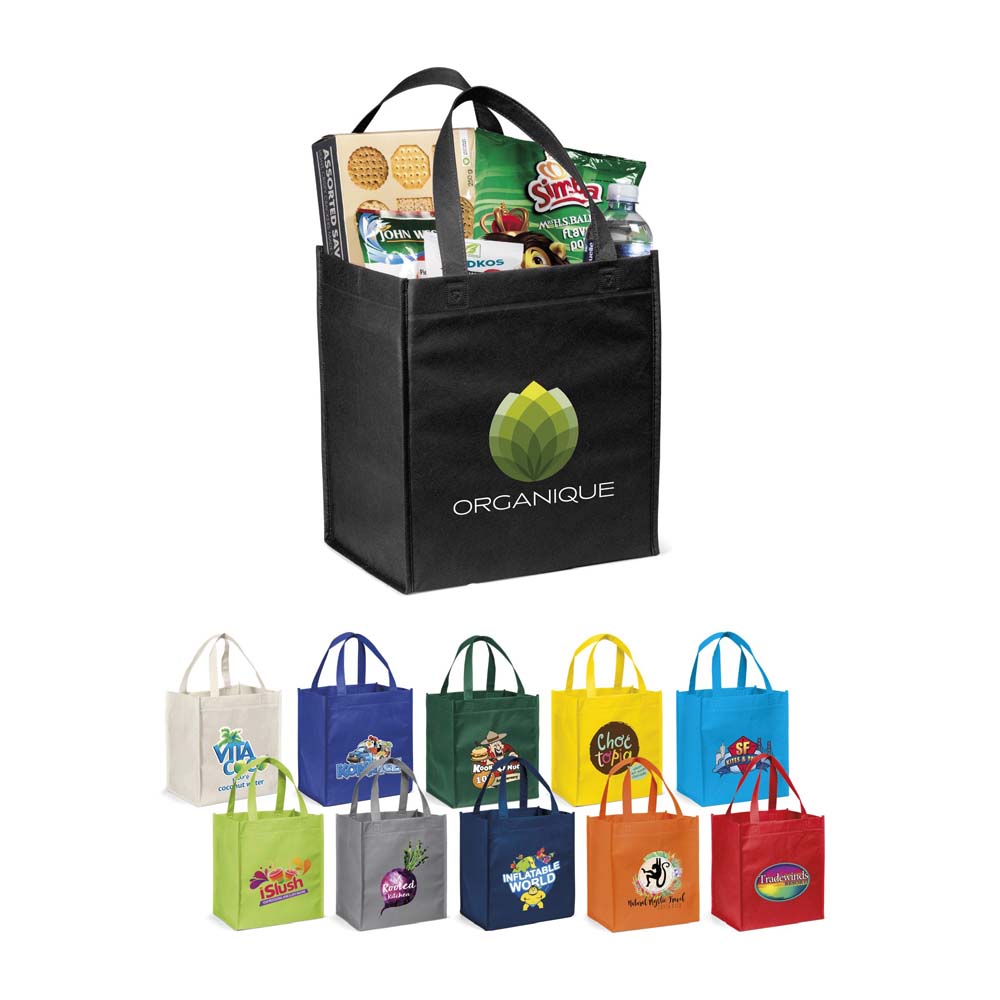 Customized Non-Woven Shopping Tote Bag with Logo Reusable and Durable Non-Woven Gift Bag