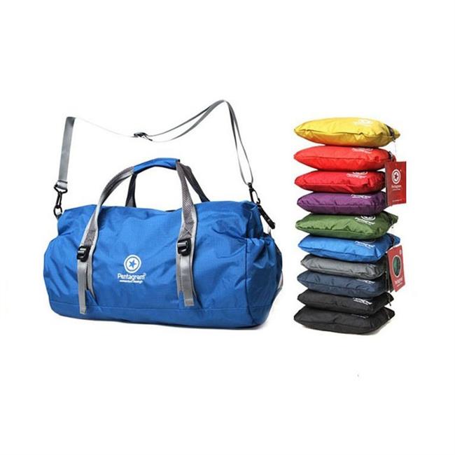 Custom logo Foldable Duffel Bag for Travel Gym Sports Lightweight Waterproof Men Women Packable Travel Luggage Duffle Bag