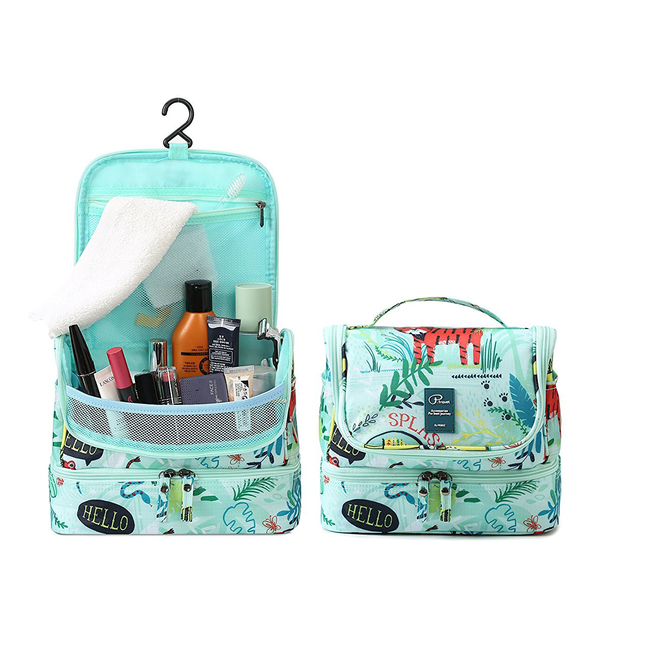 Waterproof Large Cosmetic Make up Organizer Women Hanging Toiletry Bags Makeup Bag for Travel Accessories Kit