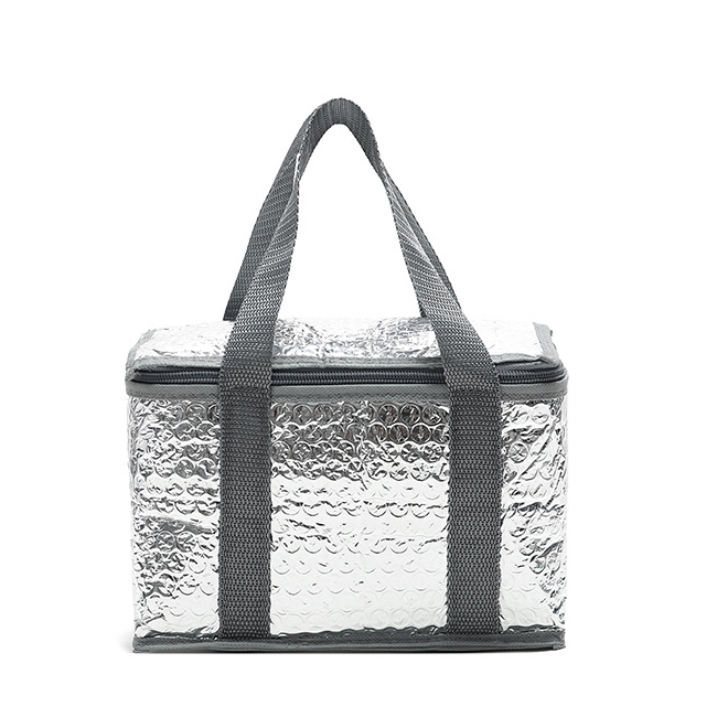 Aluminium Foil Picnic Lunch Box Soft Cooler Bag Cake Delivery Kids Cooler Bag Free Large Cooler Bags Insulated