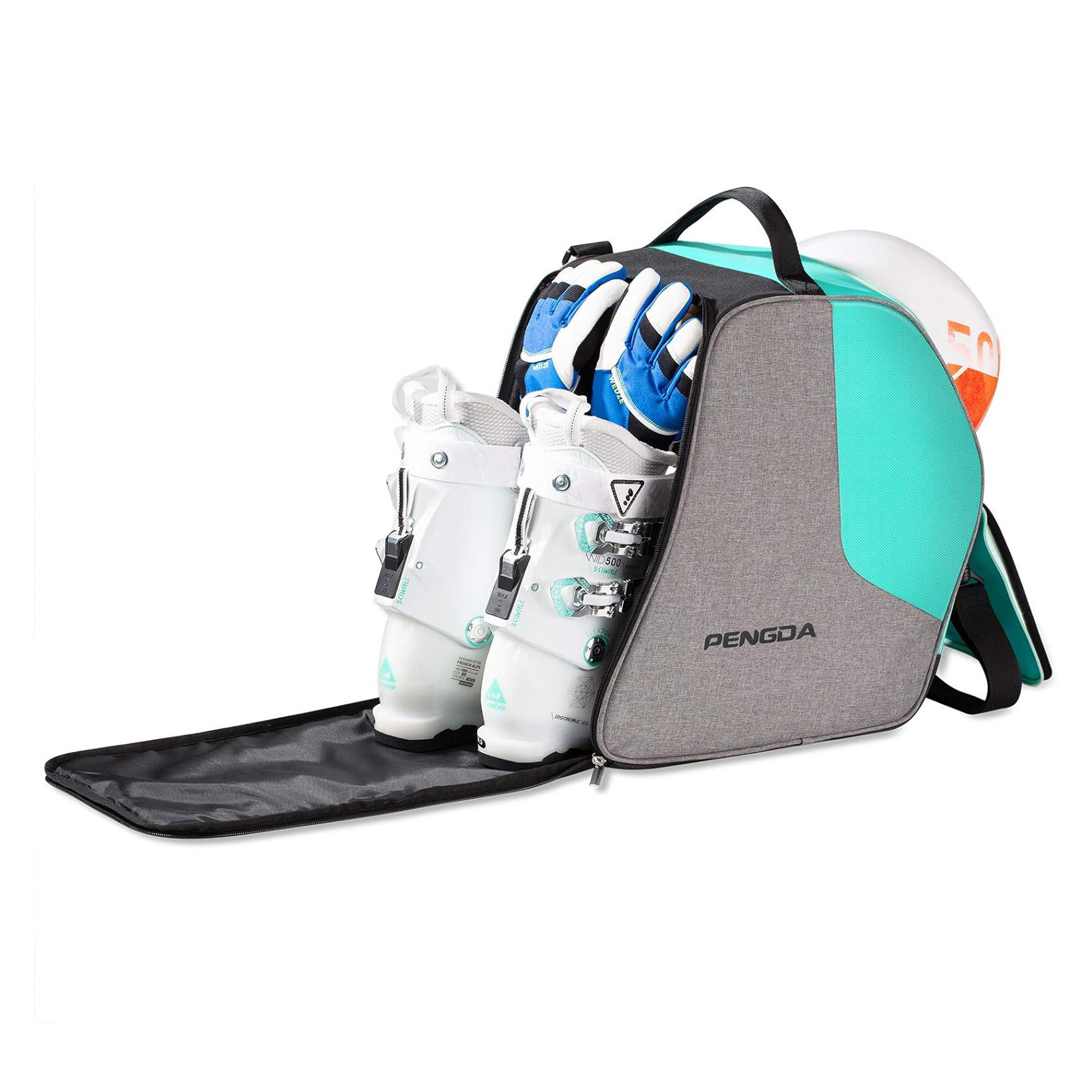 Factory Custom Ski Boot Bag Snowboard Boots Bag Waterproof Travel Boot Bag for Ski Helmets Apparel Boot Storage Bag