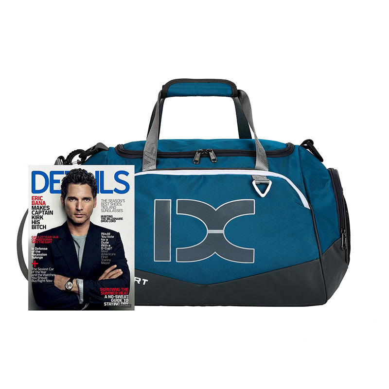 Custom Large Capacity Outdoor Men Sports Travel Duffle Bag Dry Wet Separation Waterproof Luggage Fitness Gym Bag