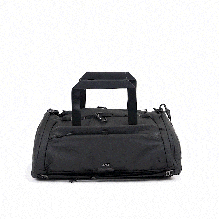 Luxury Large Capacity Gym Travel Duffel Bag with Shoe Compartment Dry and Wet Separation Backpack Straps