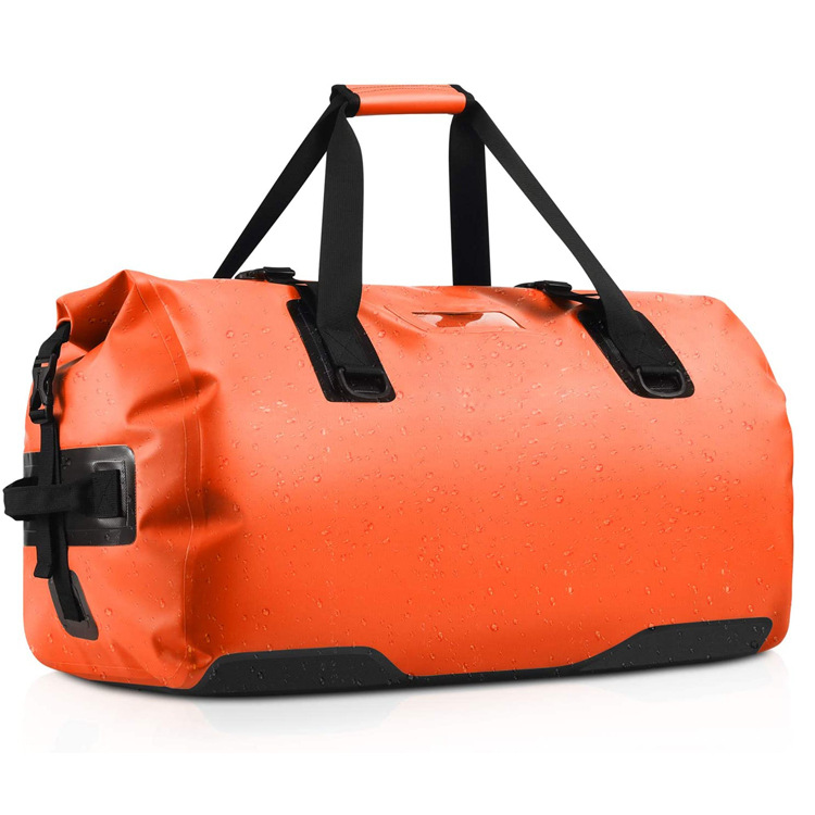 Tarpaulin Waterproof Hiking Bags Camping Trend Casual Shoulder Classic Luggage Duffel Bag Custom TPU Duffel Bags
