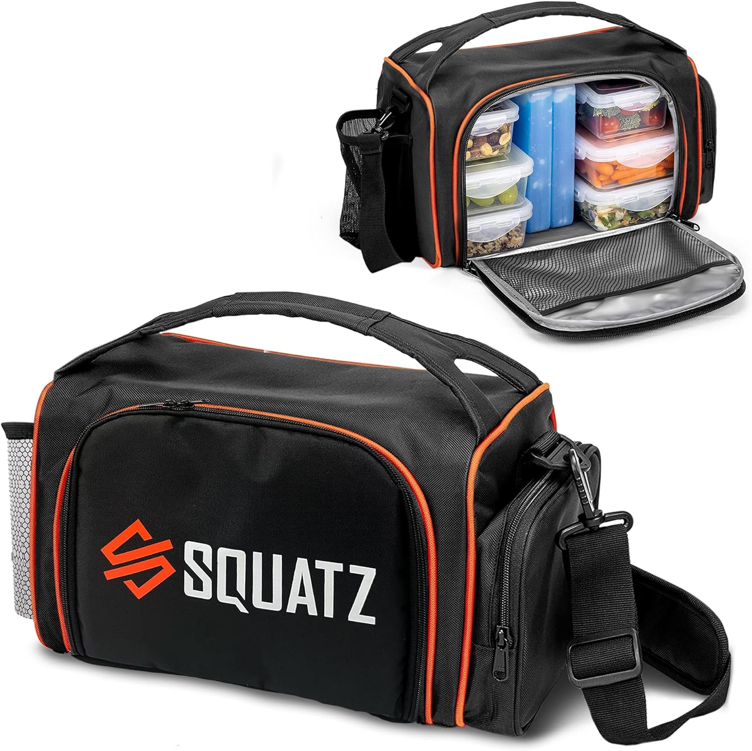 Double Insulation Lunch Box Container Meal Prep Cooler Bag Fitness Insulated Thermal Cooler Bag