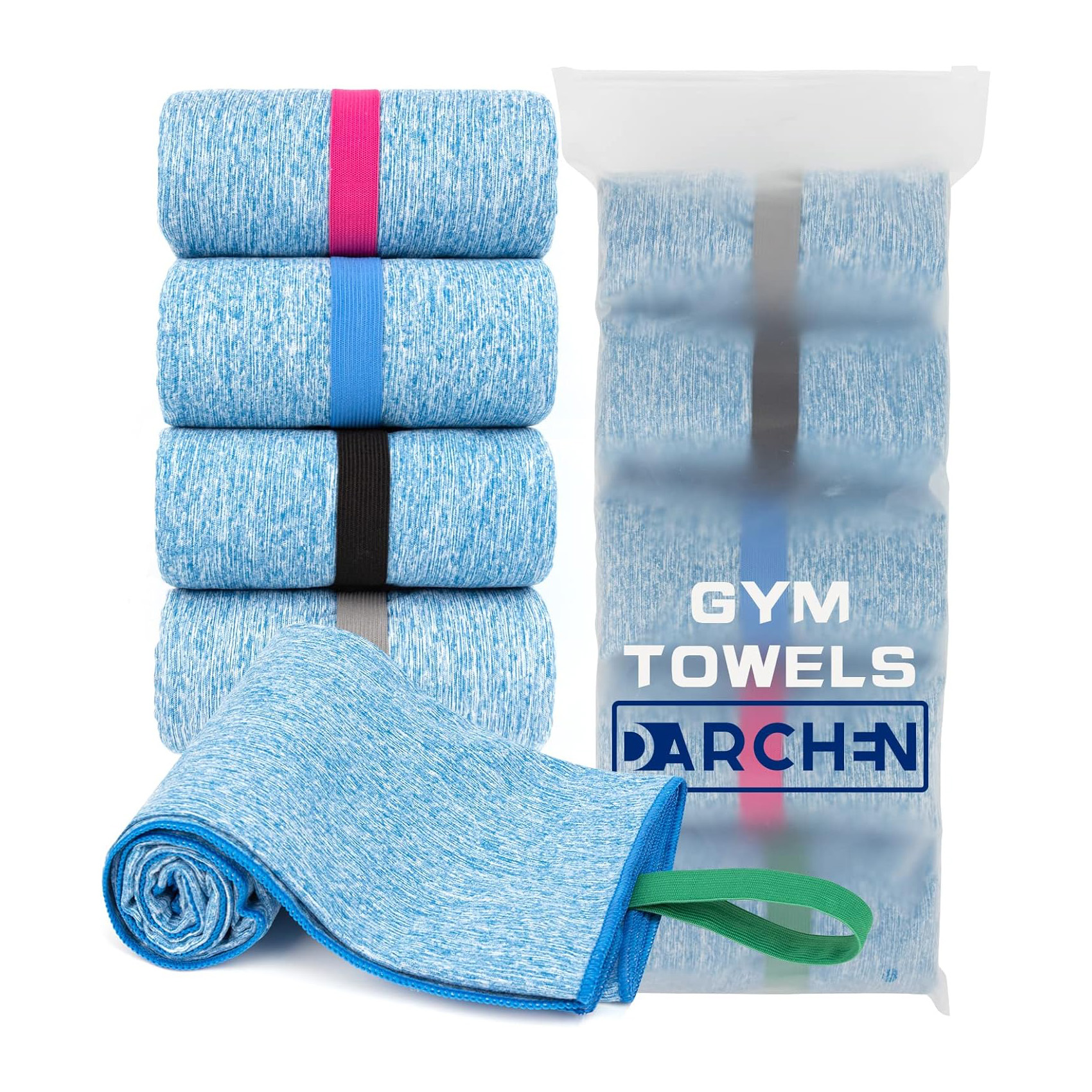 Custom Absorb Sweat Lightweight Microfiber Cationic Sport Gym Towel Workout Towel Quick Dry Gym Towel Versatile Sports Towel