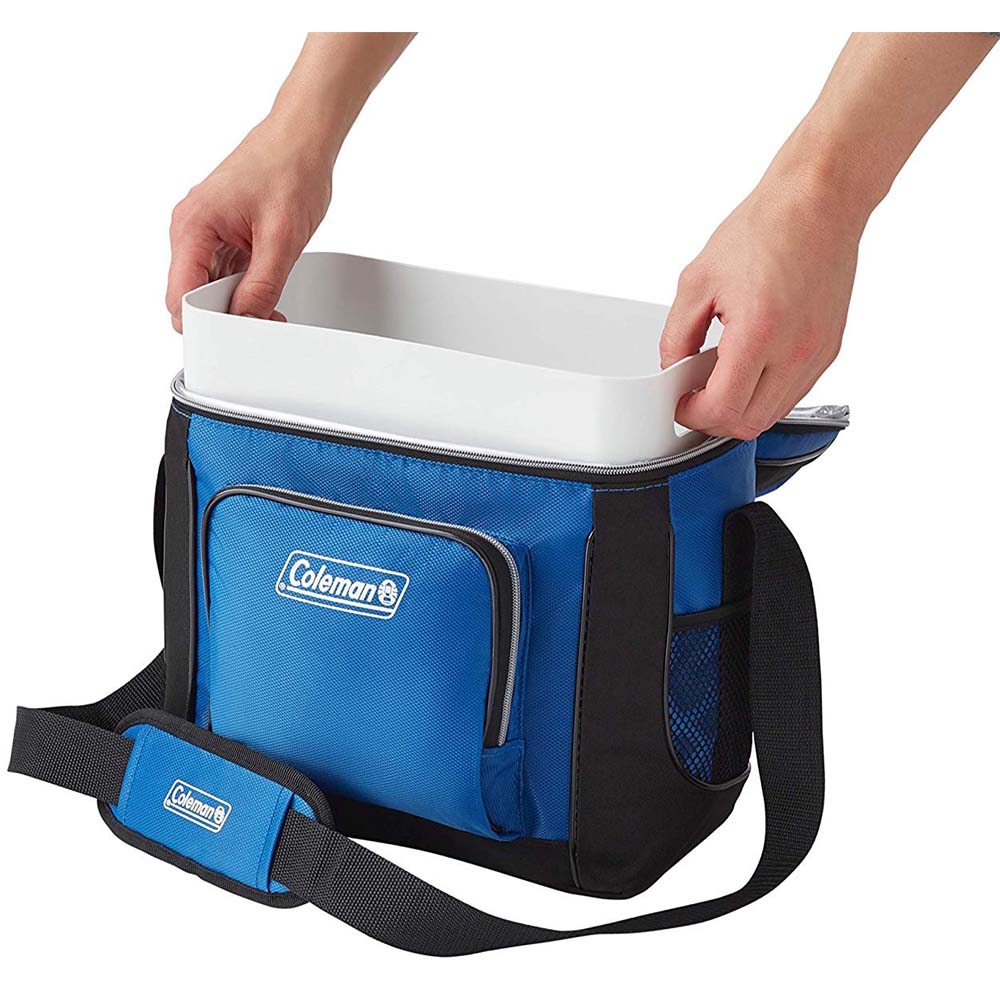 Custom Waterproof Lightweight 16 24 Can Cooler Bag with Leakproof Hard Insert Container Hard Liner