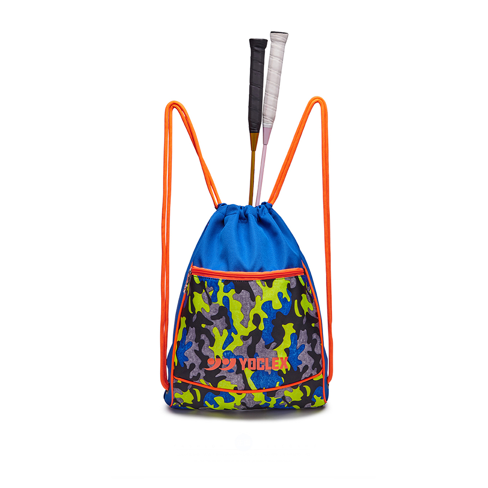 Custom LOGO Drawstring Backpacks Sublimated Printing Travel Sports Backpack Bags with Loop