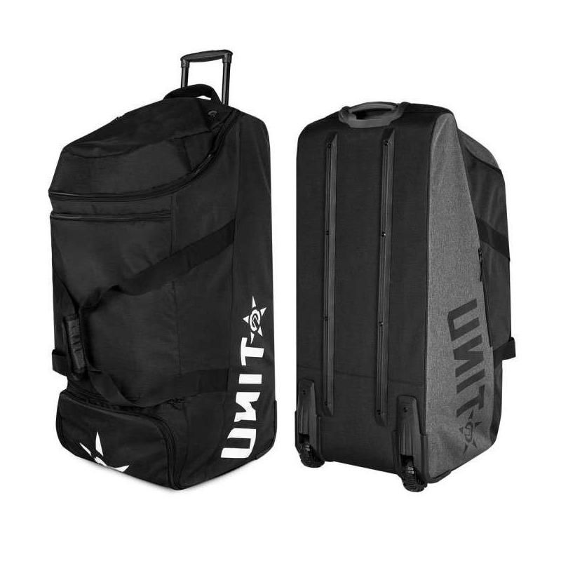 Large Capacity Heavy Duty Deluxe Gear Bag with Adjustable Telescope Handle for Motorcycle Game Sports