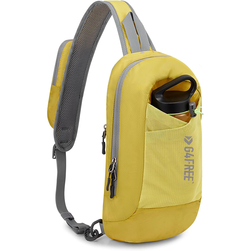 Sling Bag RFID Blocking Lightweight Crossbody Backpack Chest Shoulder Bag for Travel Sports Running