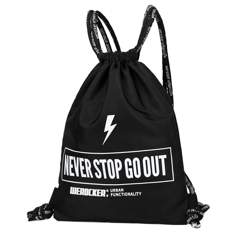Custom Heavy Duty Sports Drawstring Gym Backpack Durable Hipster Drawstring Rucksack Draw String Backpack Gym Bag