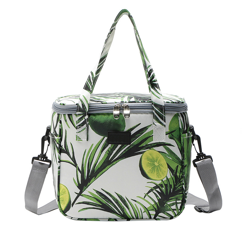 Custom Print Lunch Bag Beach Picnic Cooling Bags Portable Lunch Insulated Lunch Cooler Bag