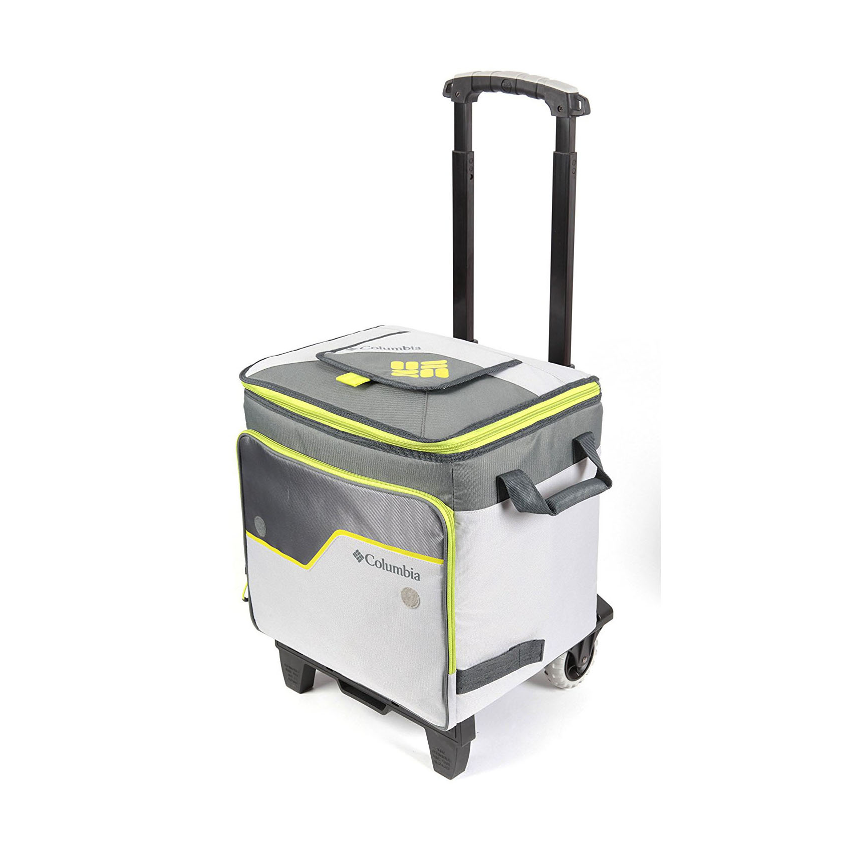 Custom Heavy Duty Collapsible Portable Insulated Rolling Cooler Bag With Wheels Trolley Cooler Bag Wheeled Soft Cooler