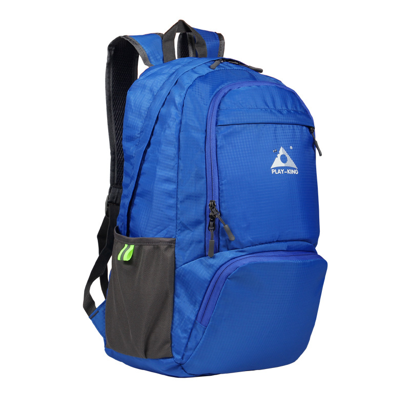 Customized Logo Travel Folded Backpack Casual Camping Hiking Waterproof Swimming Bag Folding Sports Backpack