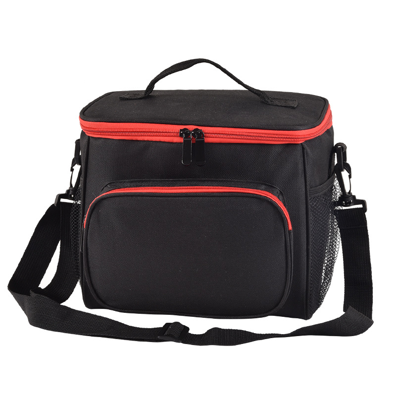 Custom Logo Durable Waterproof Oxford Multi-compartment Lunxh Box Thermal Bag Leakproof Lunch Cooler Bag