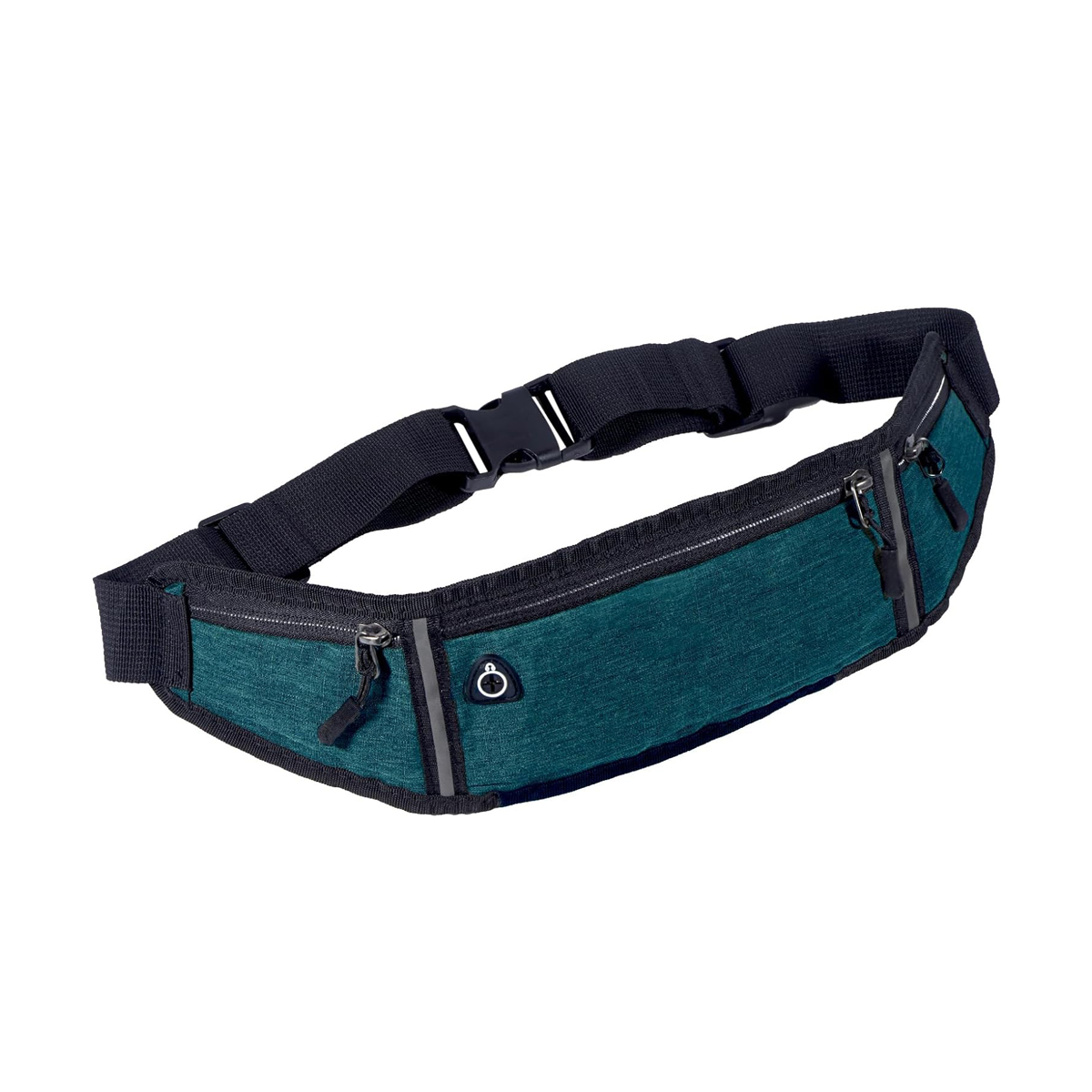 Custom Lightweight Waterproof Pack Outdoor Fitness Waist Bag Running Belt with Waterproof Adjustable Elastic
