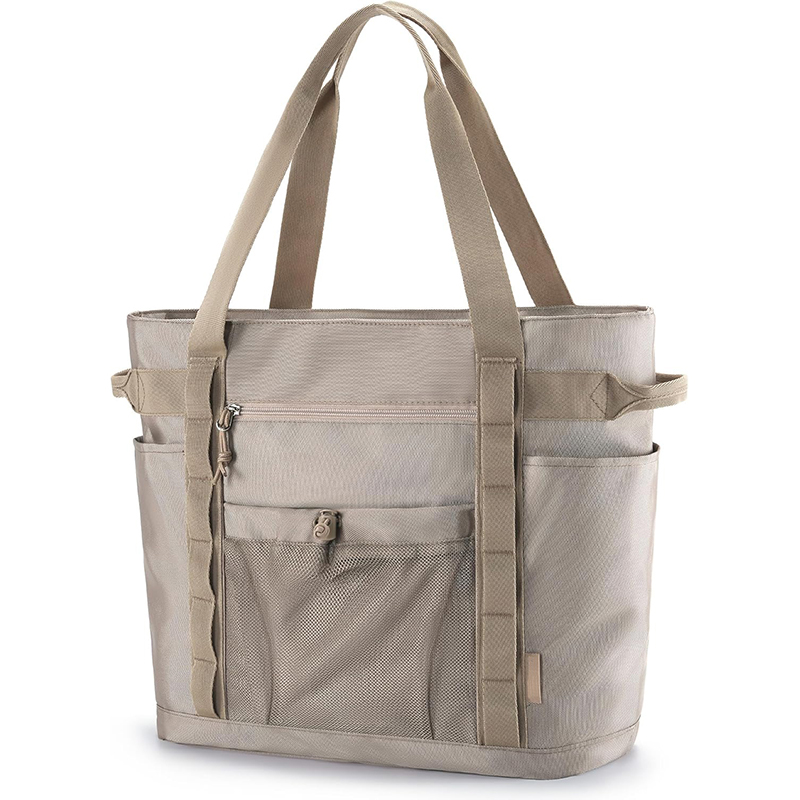 Tote Bag for Women, Travel Gym Tote Bag with Laptop Compartments, Waterproof Sport Totes & Shoulder Bag with Zipper