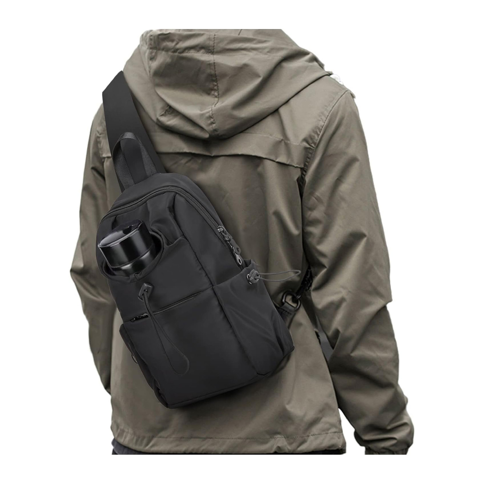 Factory Custom Sling Crossbody Bag for Men Women Backpack Shoulder Daypack Mini Anti-Theft Cross Body Motorcycle Chest Bags