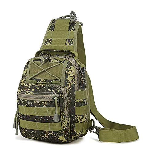 Custom Crossbody Mens Camping Sling Bag Tactical Shoulder Bag Outdoor Tactical Sling Bag Chest Shoulder Fanny Bag