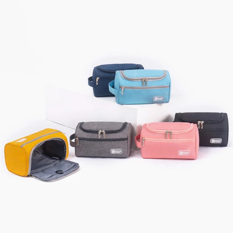 Travel Toiletry Bag Small Portable Hanging Makeup Bag Grooming Tools Cosmetic Organizer Toiletries Kit