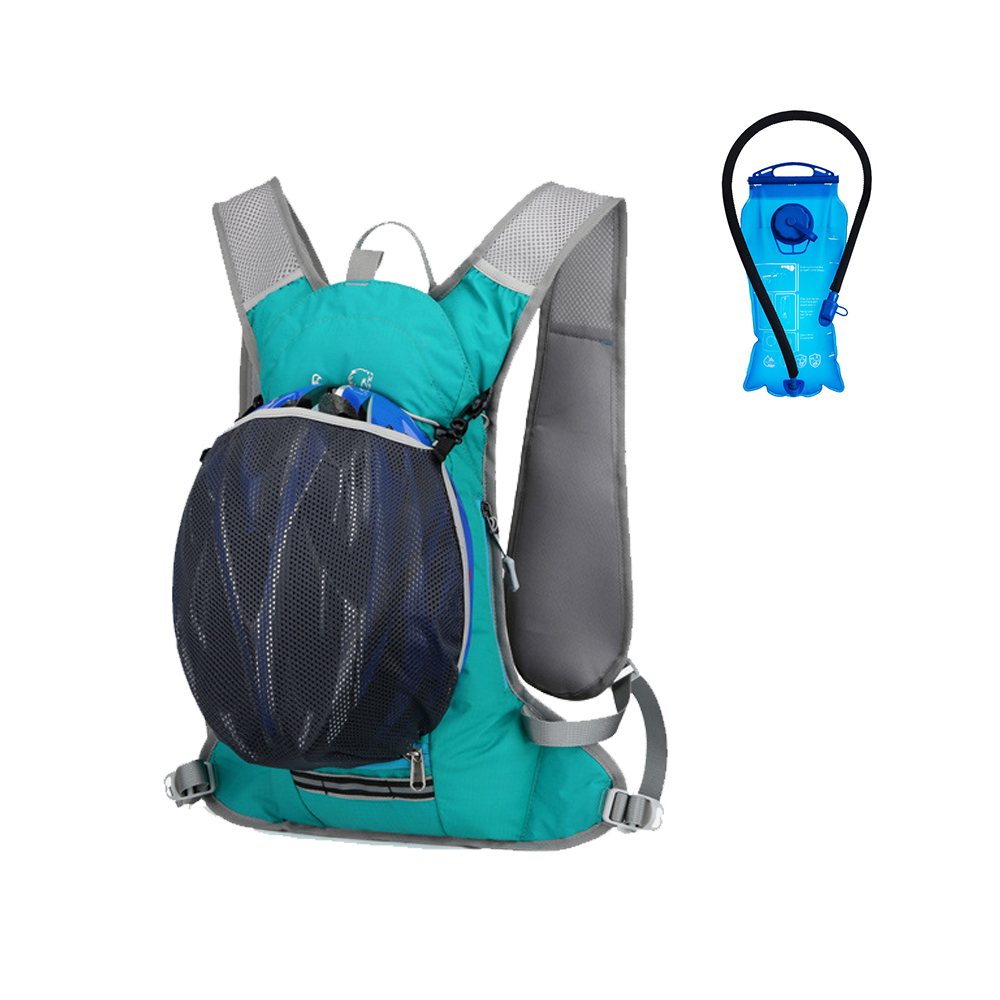 New Lightweight 12L Hydration Backpack with 2L Water Bladder Fashion Sport Style Mesh Daypack for School Hiking Running Camping