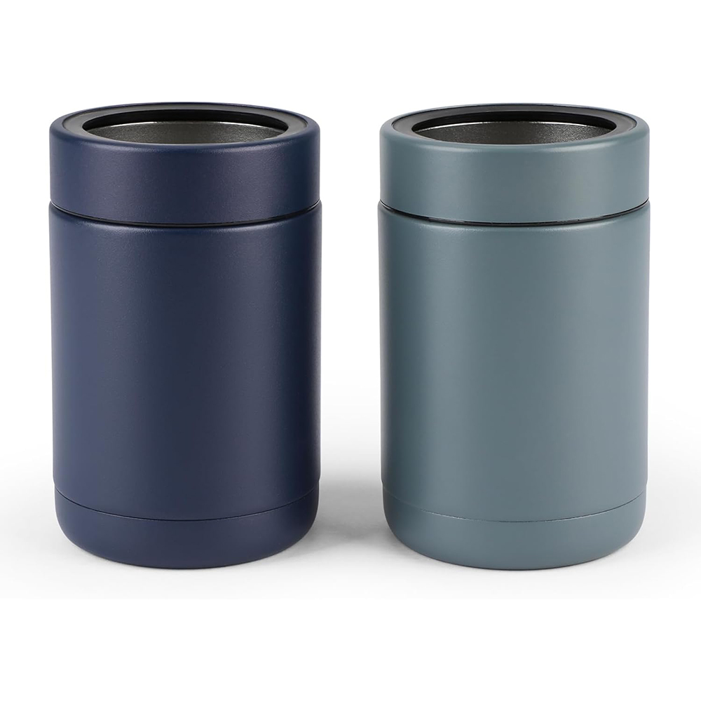 Tools 2 Pack Standard Can Cooler for Beer Soda Stainless Steel 12oz Beverage Sleeve Double Wall Vacuum Insulated Drink Holder