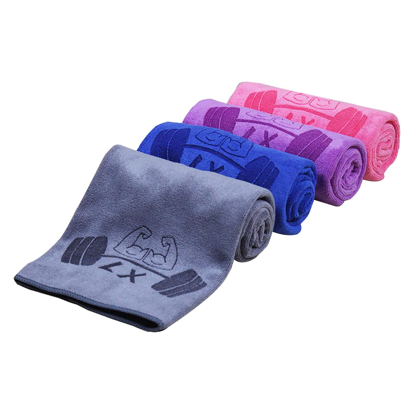 Extra Large Eco friendly Quick Dry Custom Logo Microfibre Outdoor Travel Microfiber Suede Sweat Rally Gym Sports Towel