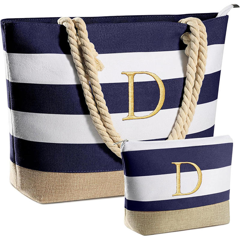 Beach Bags for Women Travel Canvas Beach Tote Pool Waterproof Bag Travel Essentials Gifts for Women